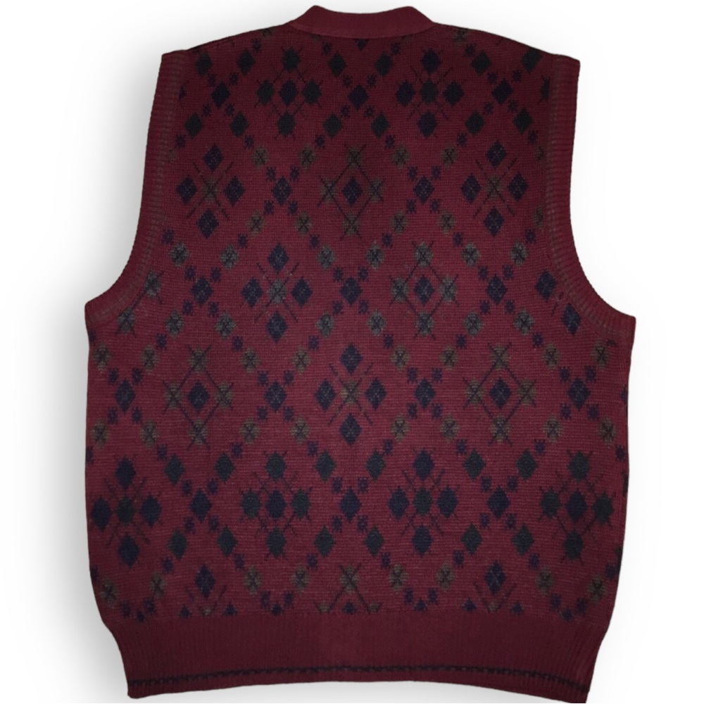 EUC Brandini Wool Blend Button-front Sweater Vest - M - Picture 2 of 7